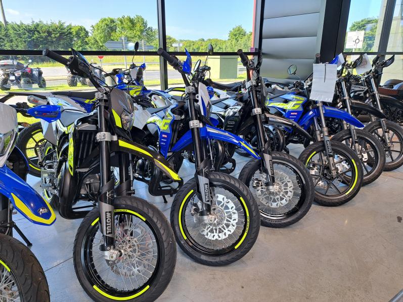 SHERCO 50 SM BLACK MOON
